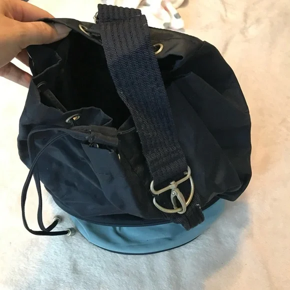 Hugo Boss Perfume Large Travel Tote sling Bag Blue Shoulder/Hand Straps - Picture 7 of 16